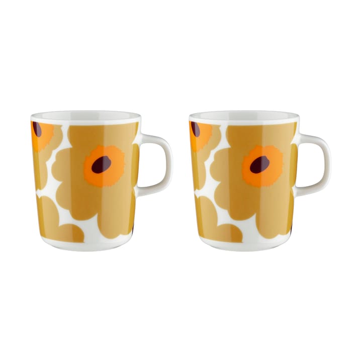 Unikko κούπα 2.5 dl 2 πακέτα - Άσπρο - Marimekko