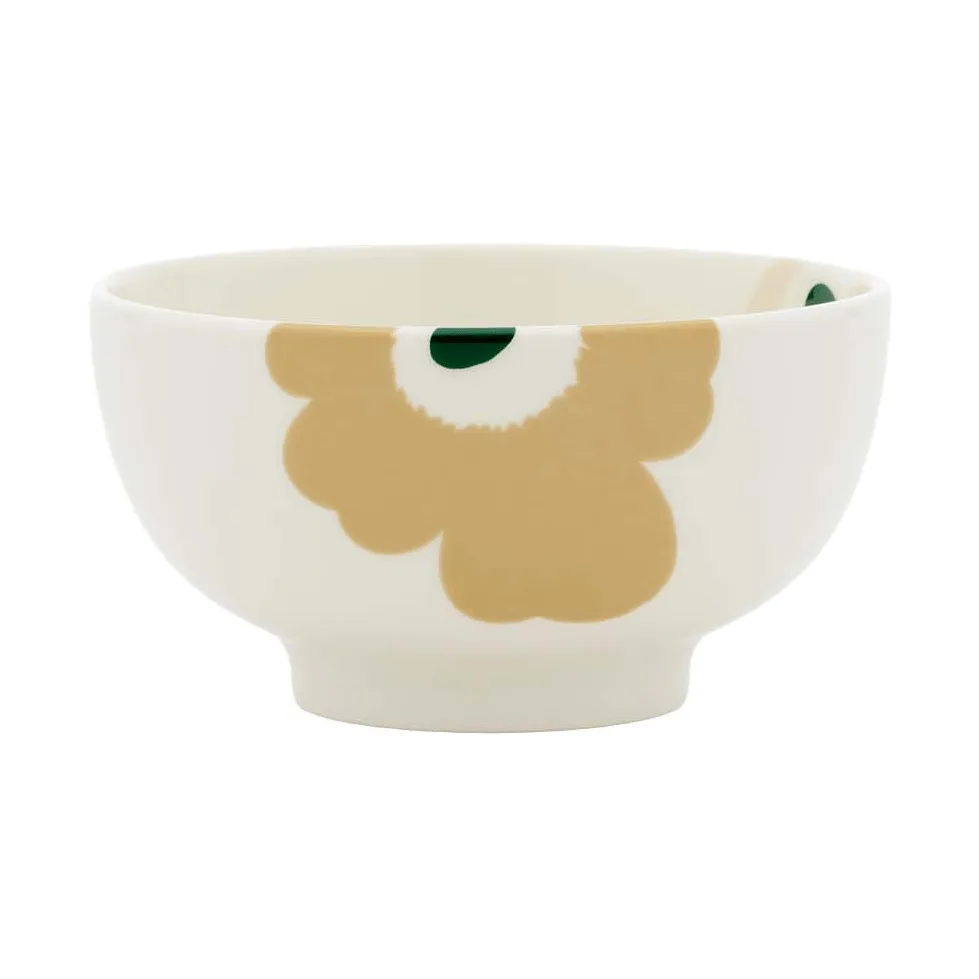 Unikko μπολ 3 dl, Beige-white-light sand-dark green Marimekko