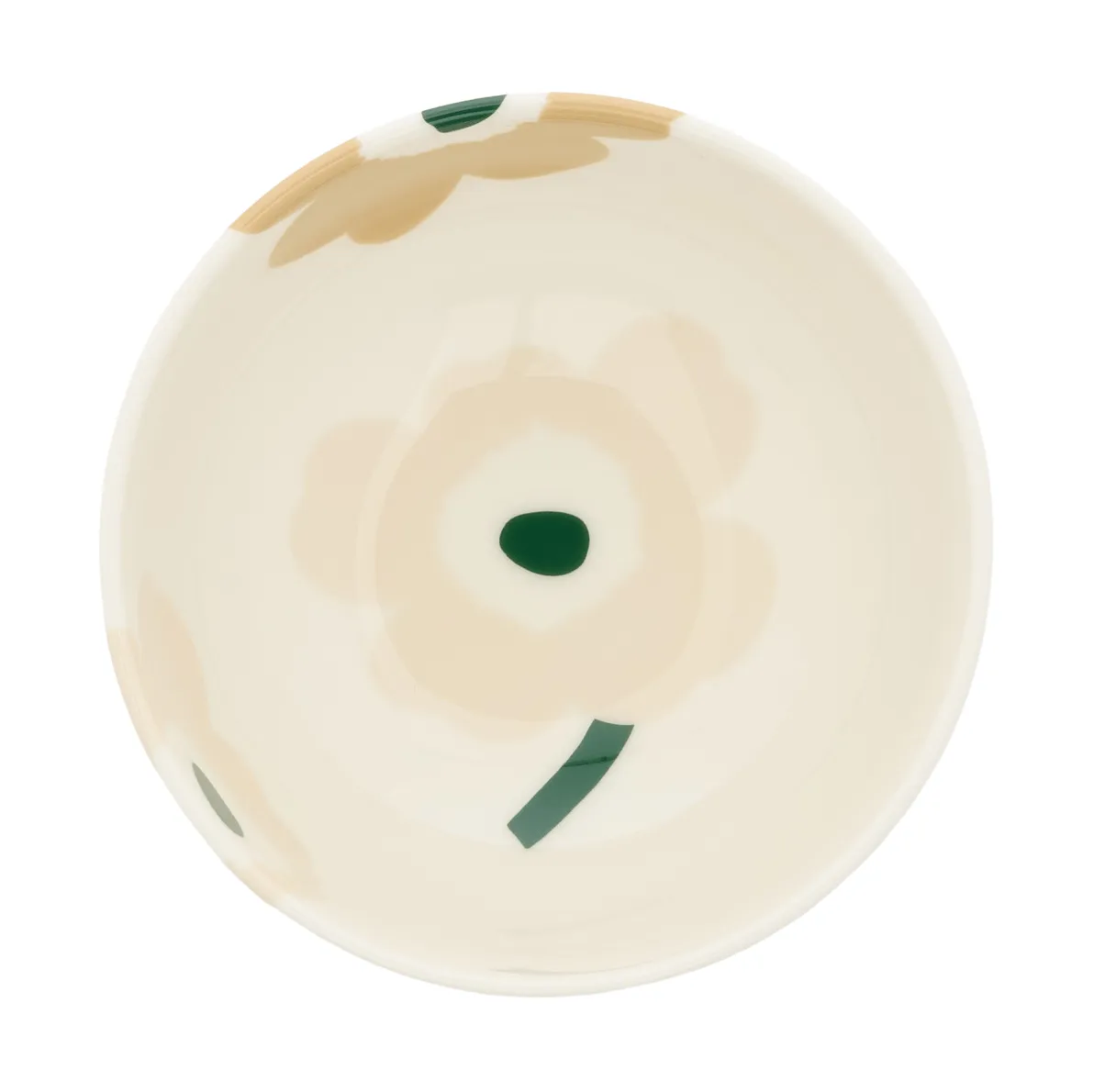 Unikko μπολ 3 dl, Beige-white-light sand-dark green Marimekko