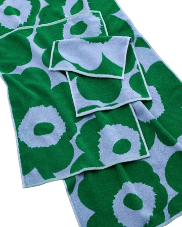 Unikko πετσέτα επισκέπτη 30x50 cm - Light blue-green - Marimekko