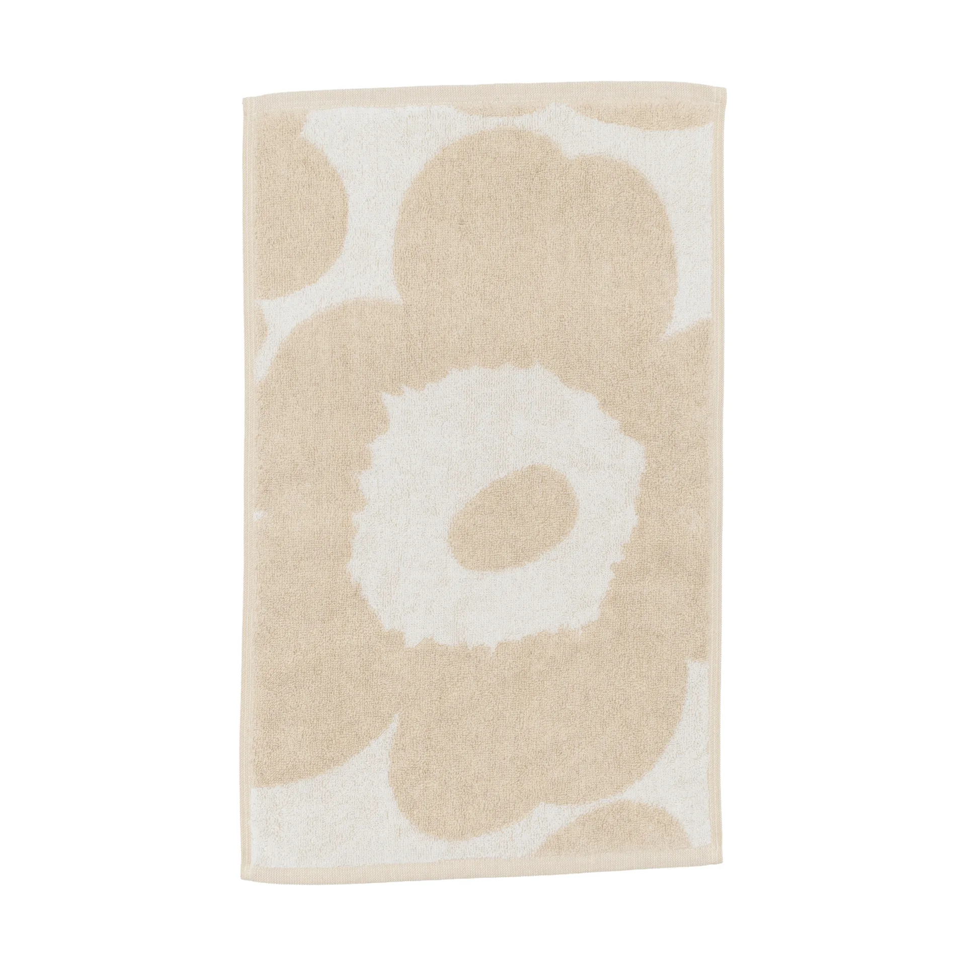 Unikko πετσέτα επισκέπτη 30x50 cm, Off white-linen Marimekko