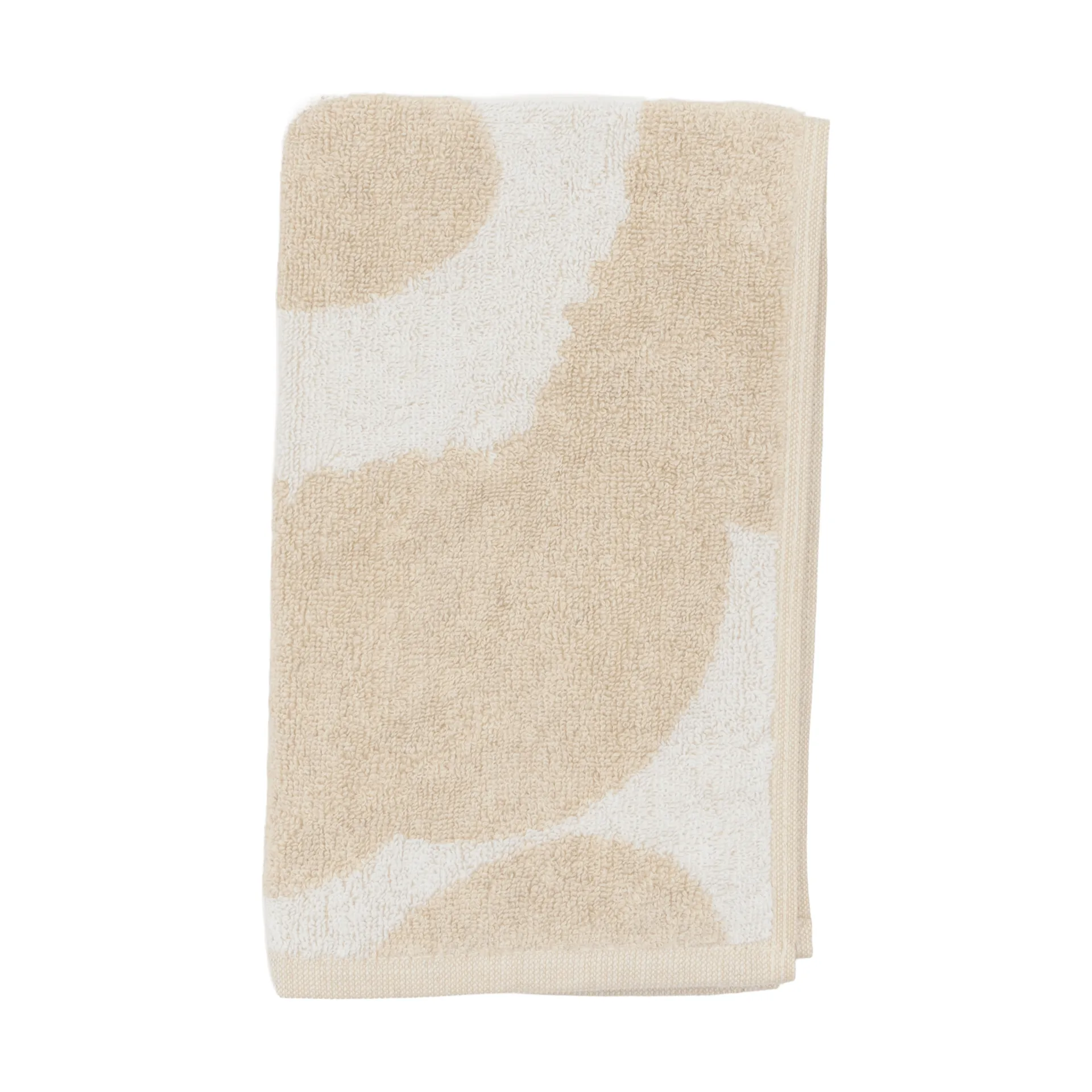 Unikko πετσέτα επισκέπτη 30x50 cm, Off white-linen Marimekko