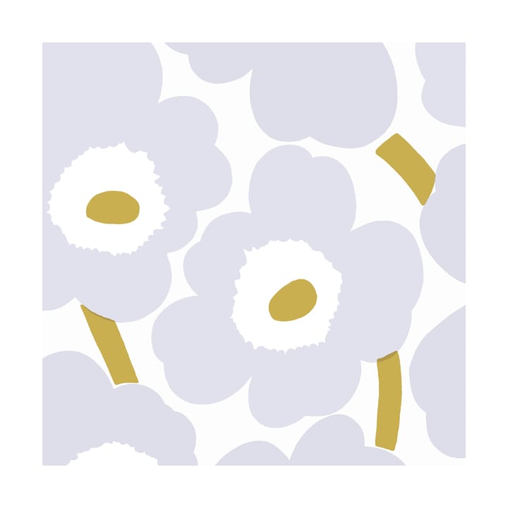 Χαρτοπετσέτες Unikko 33x33 cm 20-pack - Grey - Marimekko