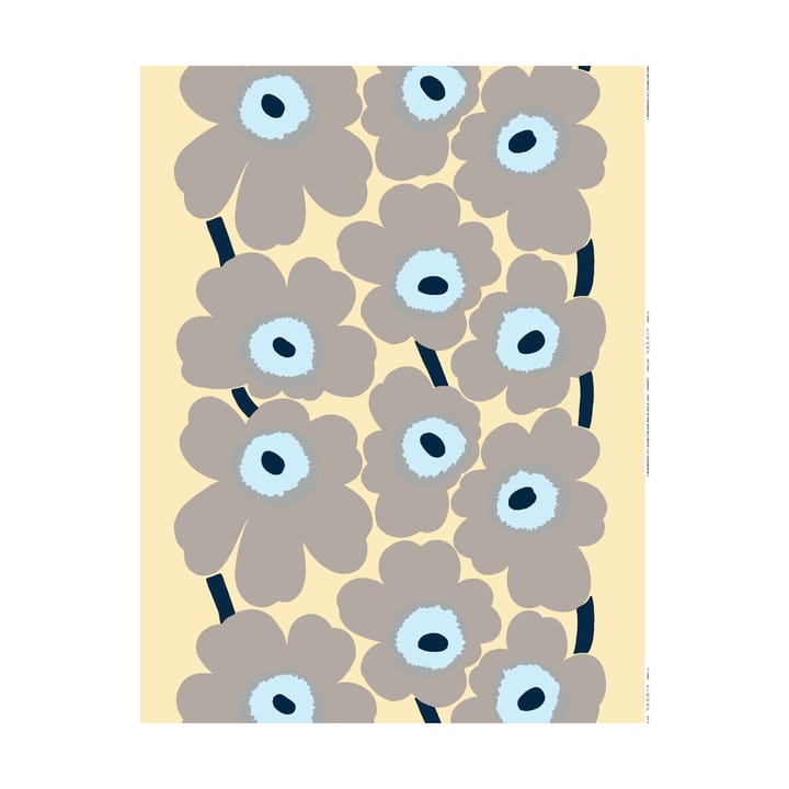 Unikko κηροπήγιο 3x10 εκ. - Sand-grey-pale blue - Marimekko