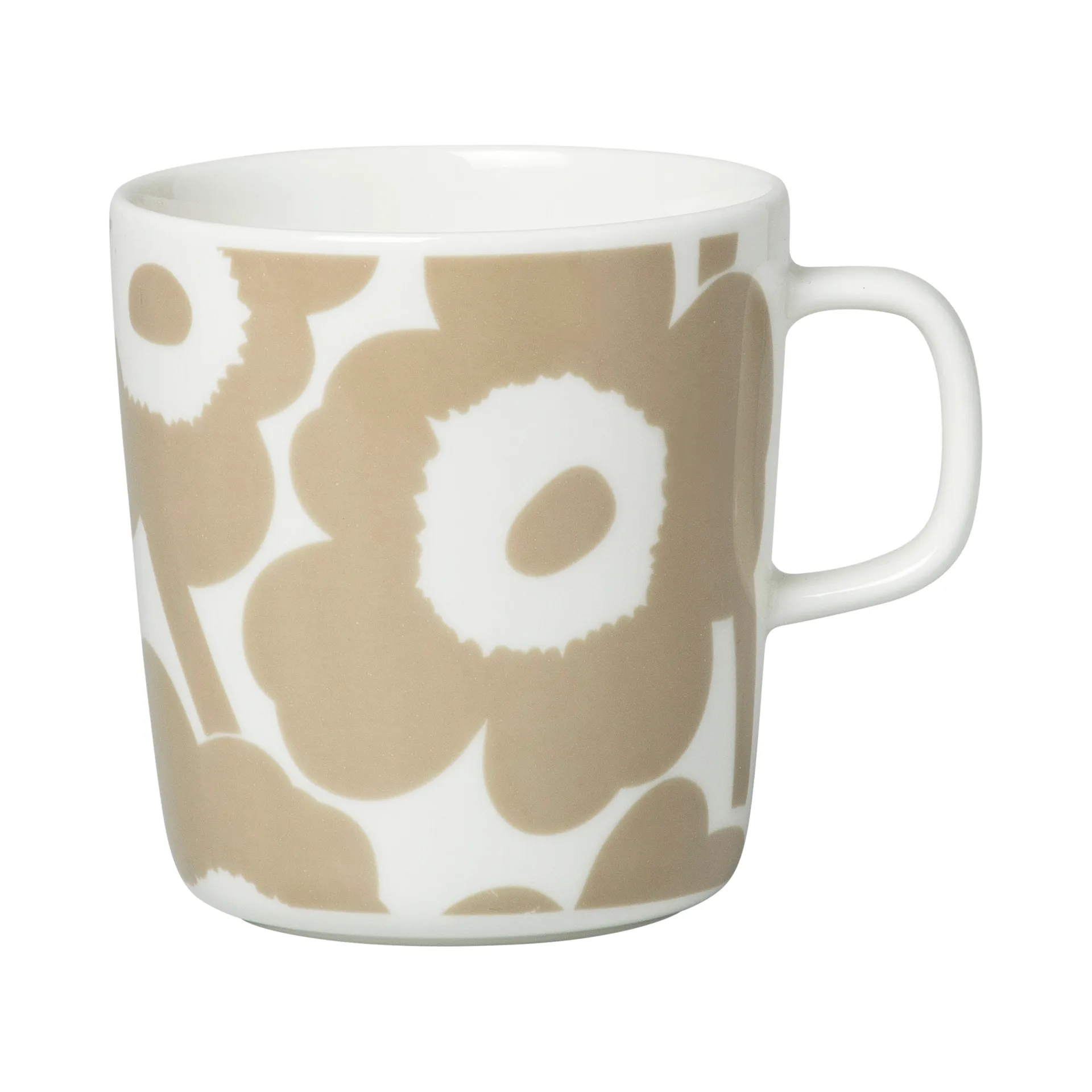 Unikko κούπα 40 cl, λευκό-μπεζ Marimekko