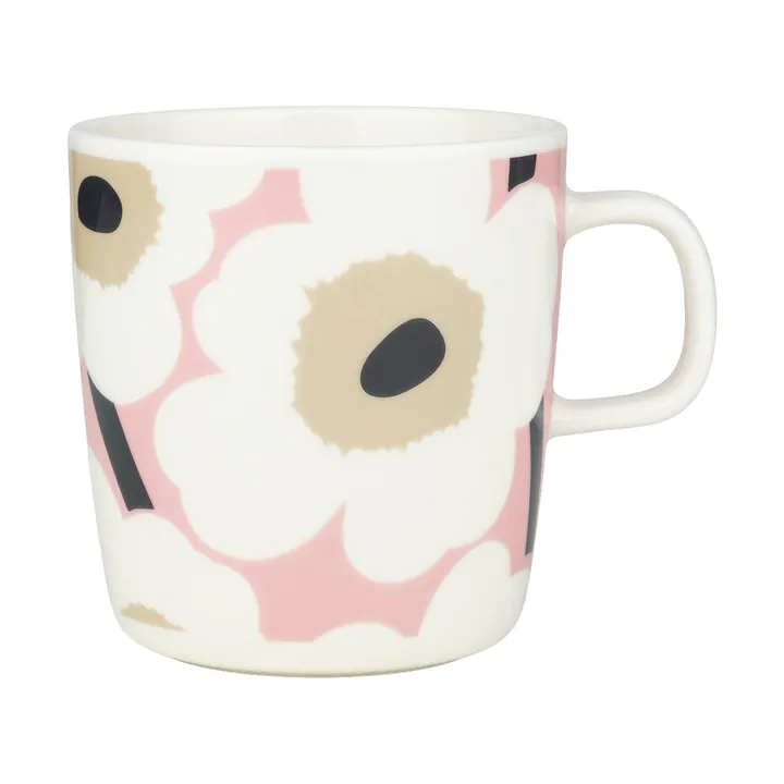 Κούπα Unikko 40 εκ. - Off white-pink-sand-charcoal - Marimekko