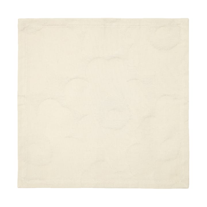 Unikko πετσέτα 40x40 cm Συσκευασία 3 τεμαχίων, White-off white Marimekko