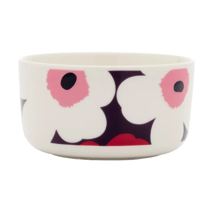 Unikko μπολ 5 dl - White-plum-cranberry-pink - Marimekko