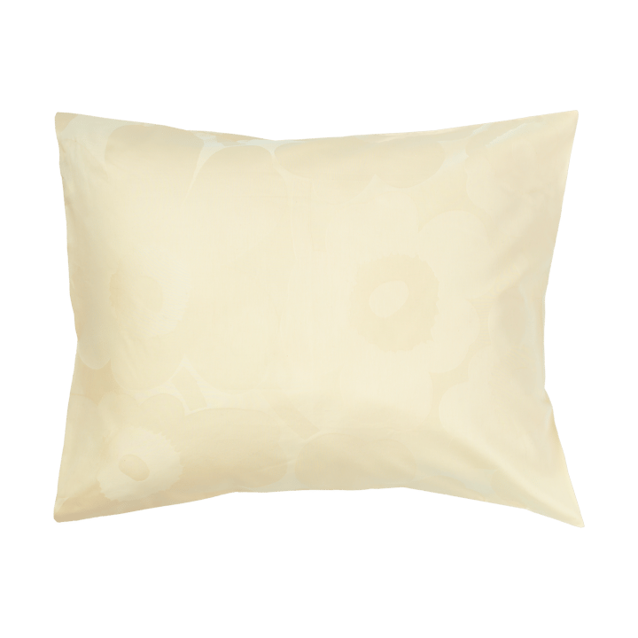 Unikko μαξιλαροθήκη 50x60 cm - Butter yellow - Marimekko