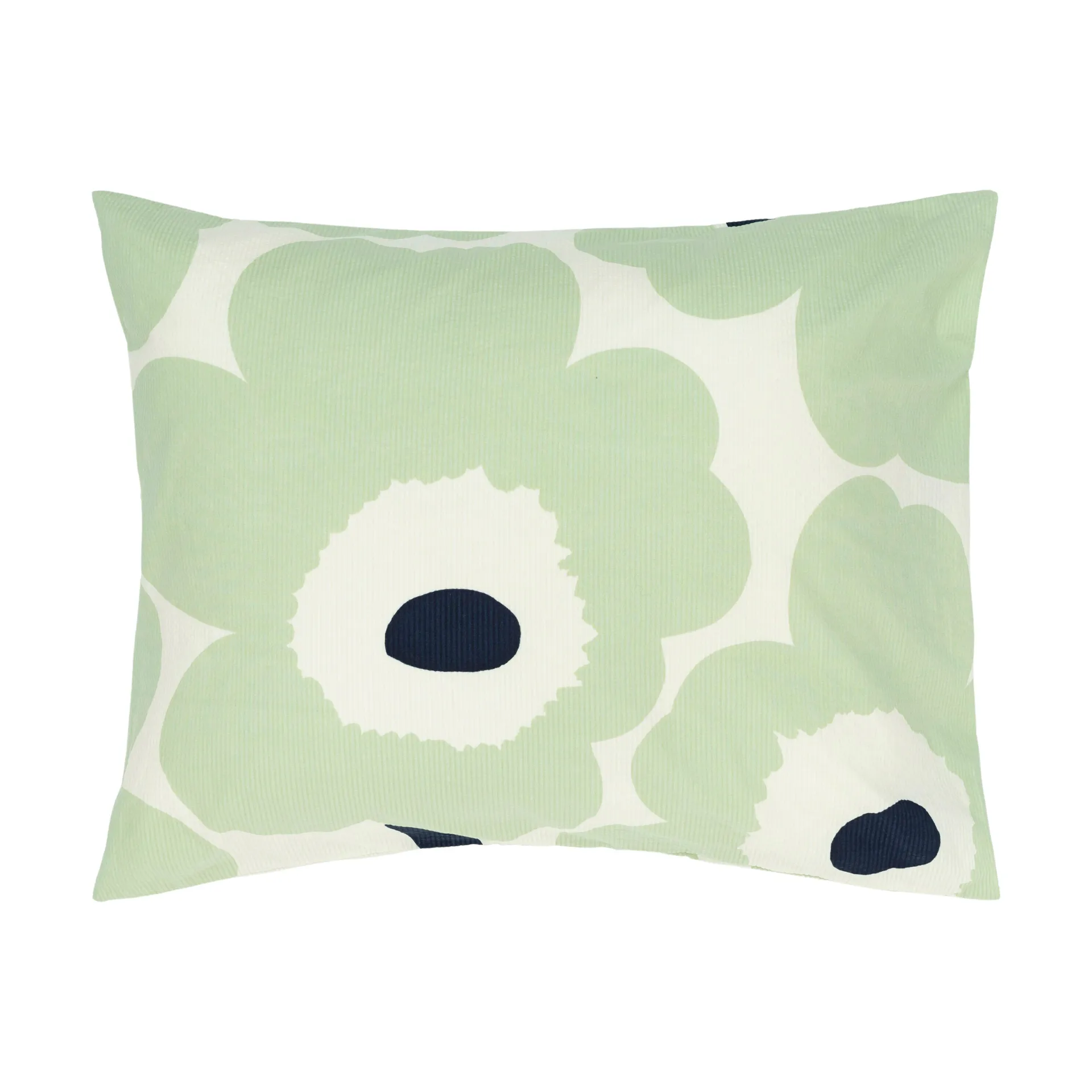 Μαξιλαροθήκη Unikko 50x60 εκ., Off white-sage-dark blue Marimekko