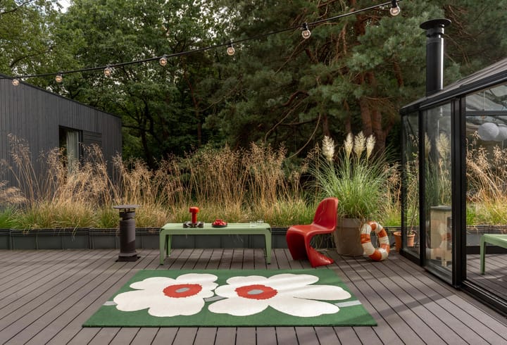 Unikko 60th Anniversary φουντωτό πλαστικό χαλί - 140x200 cm - Marimekko