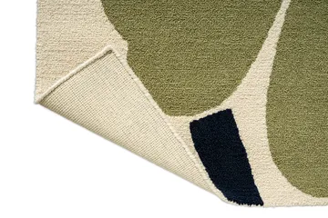 Unikko anniversary πατάκι εξωτερικού χώρου - Dusty green, 140x200 εκ. - Marimekko