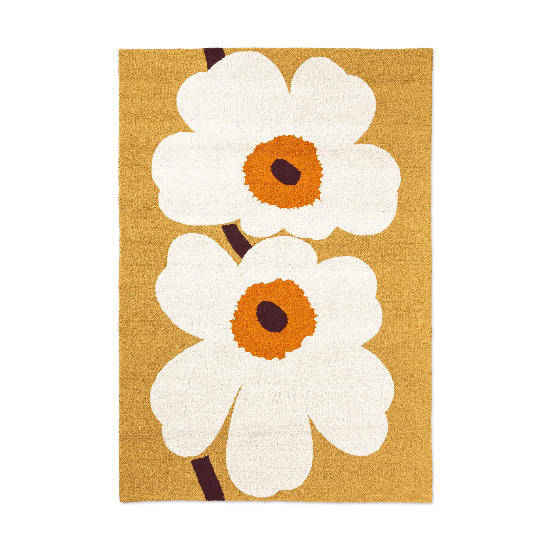 Unikko anniversary πατάκι εξωτερικού χώρου, Honey, 140x200 εκ. Marimekko