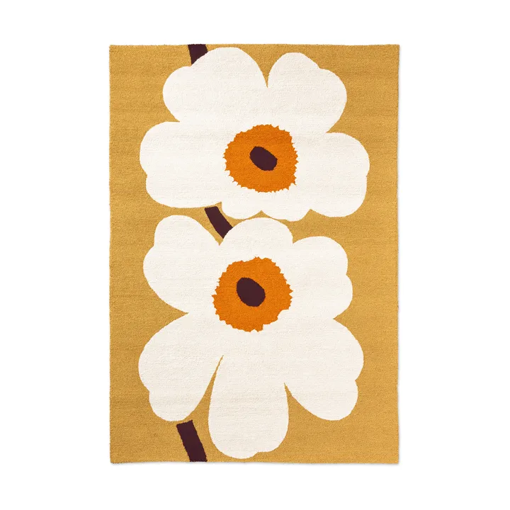 Unikko anniversary πατάκι εξωτερικού χώρου - Honey, 160x230 εκ. - Marimekko