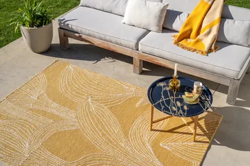 Unikko anniversary πατάκι εξωτερικού χώρου - Straw, 160x230 εκ. - Marimekko