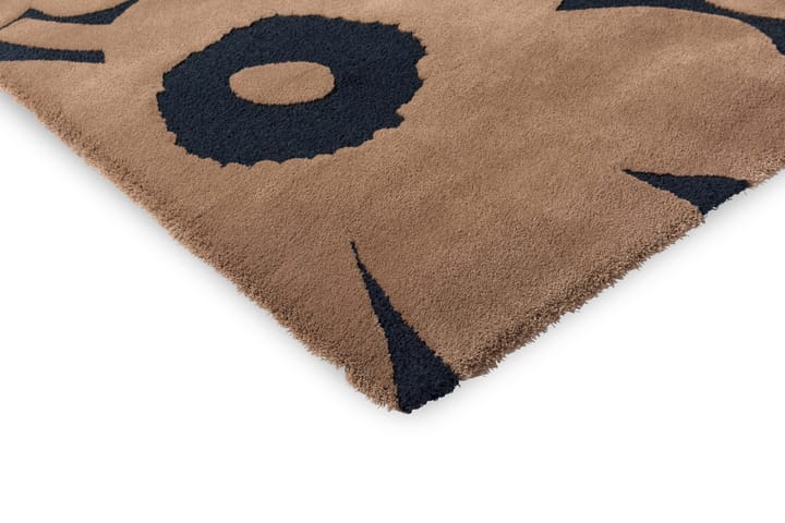Μάλλινο χαλί Unikko, Beige, 170x240 cm Marimekko