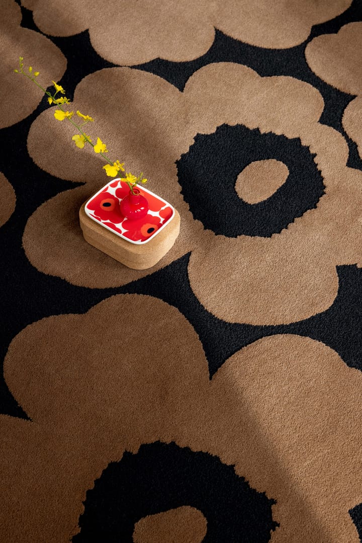 Μάλλινο χαλί Unikko, Beige, 170x240 cm Marimekko