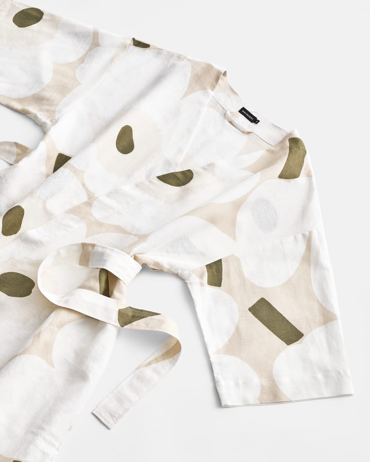 Unikko μπουρνούζι, Beige-white-green, S/M Marimekko