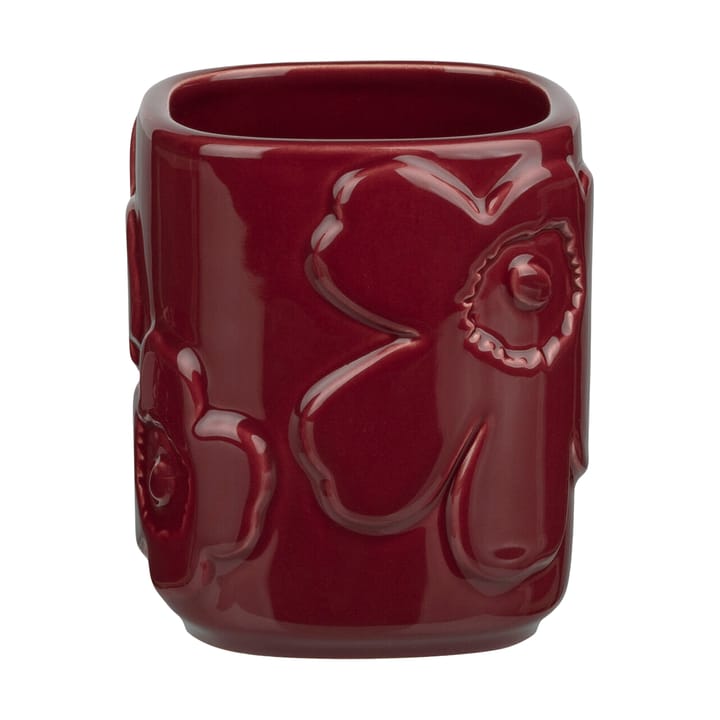 Unikko τραπεζομάντηλο (κερωμένο) - Burgundy - Marimekko