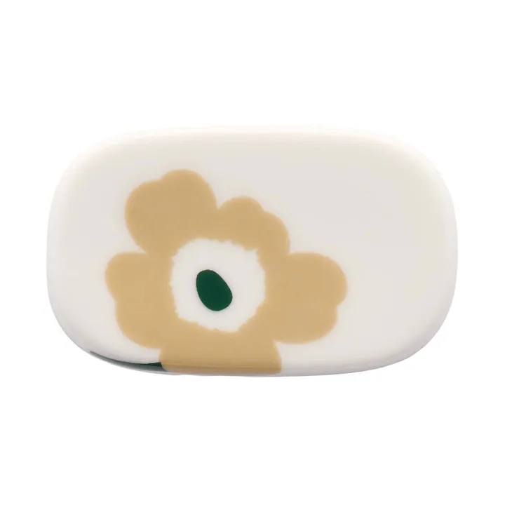 Unikko βάση για chopsticks - White-light sand-beige-dark green - Marimekko