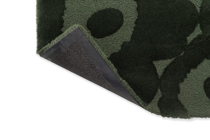Μάλλινο χαλί Unikko, Dark Green, 140x200 cm Marimekko