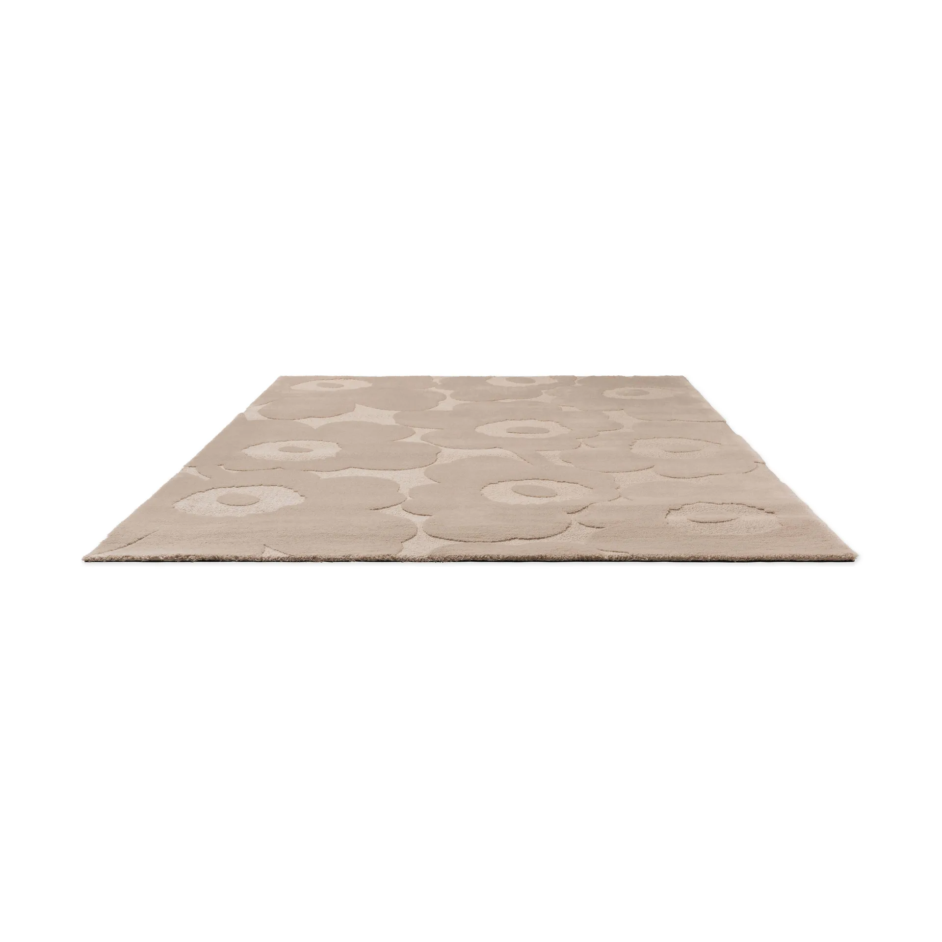 Μάλλινο χαλί Unikko, Light Beige, 140x200 cm Marimekko
