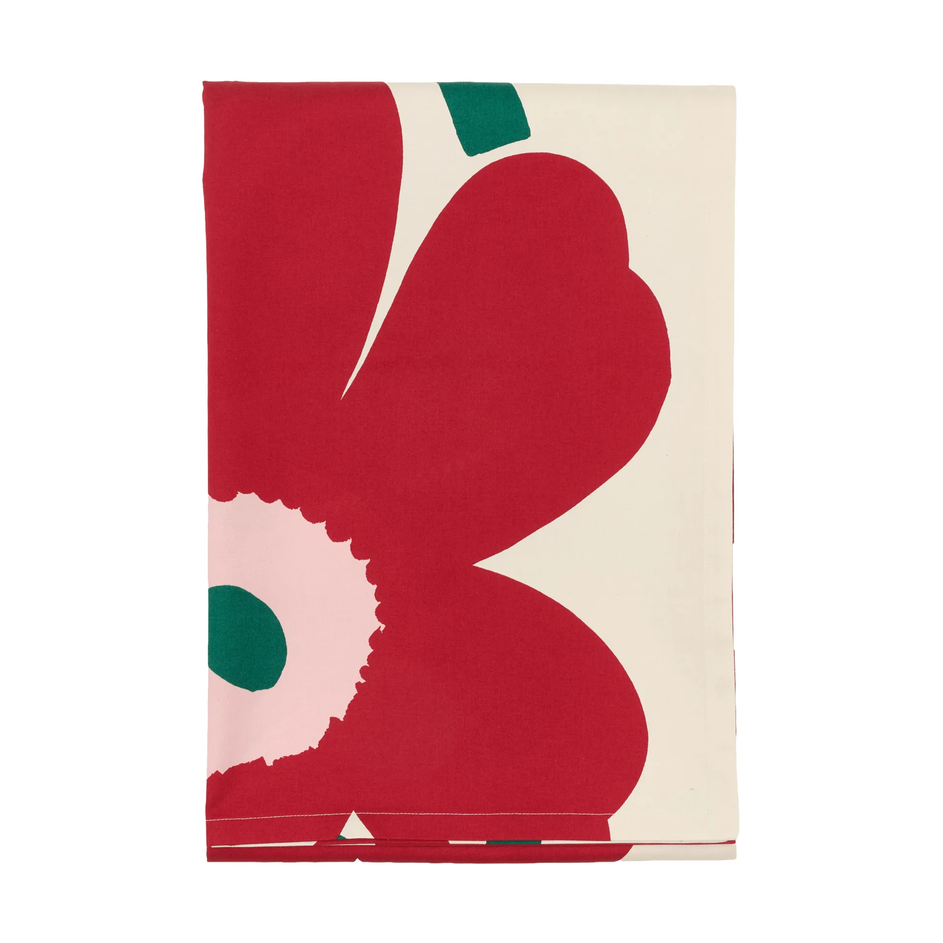 Τραπεζομάντηλο Unikko, Off white-cranberry-rose, 135x250 εκ. Marimekko
