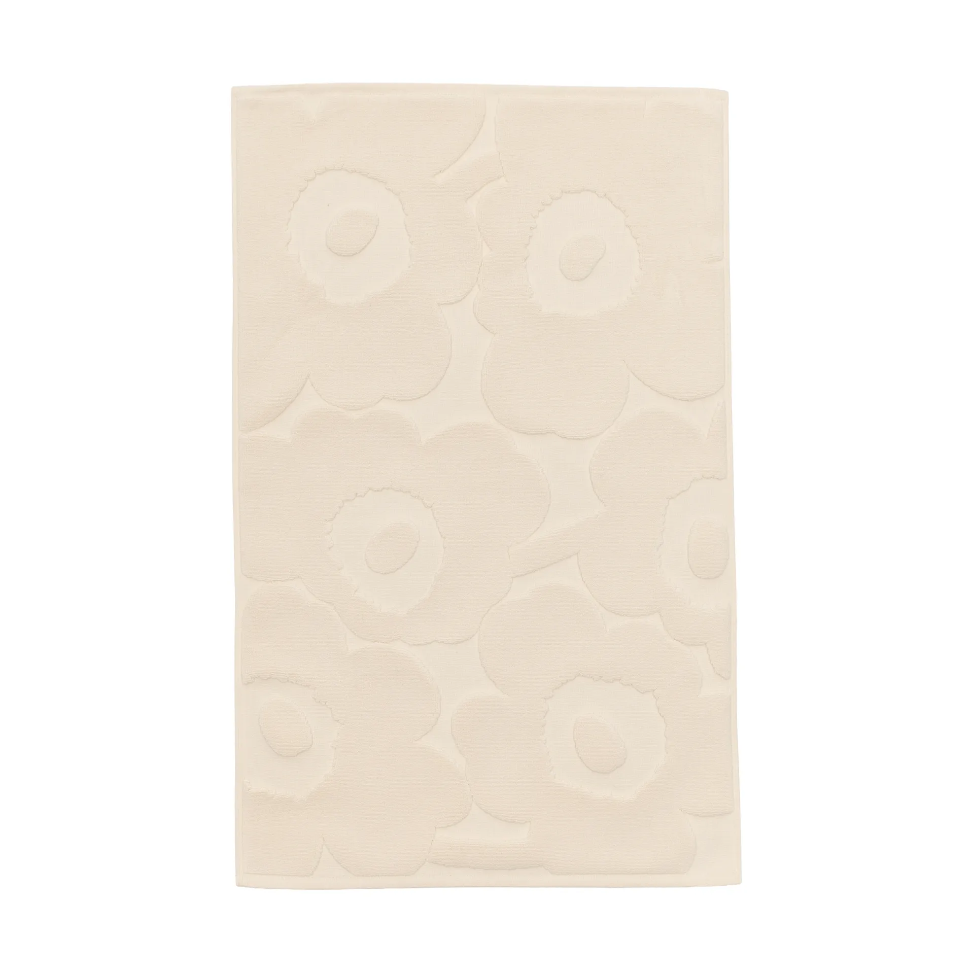 Unikko χαλάκι μπάνιου, Off white Marimekko