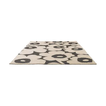 Unikko χαλάκι outdoor - Charcoal-white, 140x200 εκ. - Marimekko