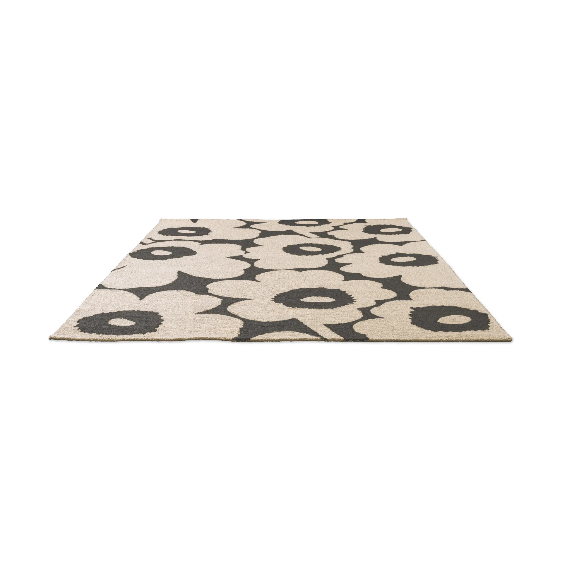 Unikko χαλάκι outdoor, Charcoal-white, 160x230 εκ. Marimekko