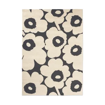 Unikko χαλάκι outdoor - Charcoal-white, 200x280 εκ. - Marimekko