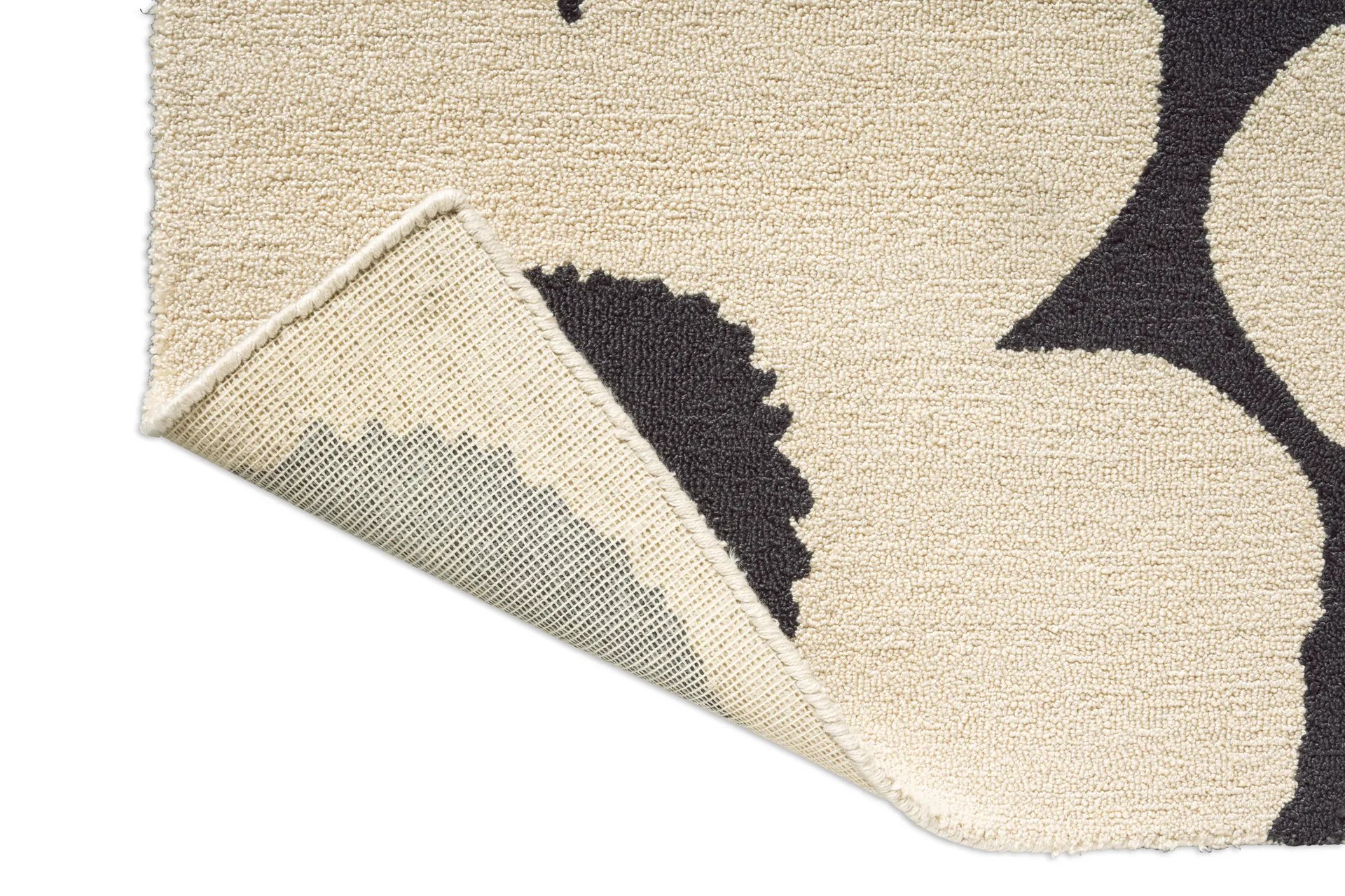 Unikko χαλάκι outdoor, Charcoal-white, 250x350 εκ. Marimekko