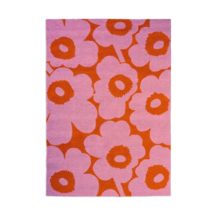 Unikko χαλάκι outdoor - Pink-orange, 160x230 εκ. - Marimekko