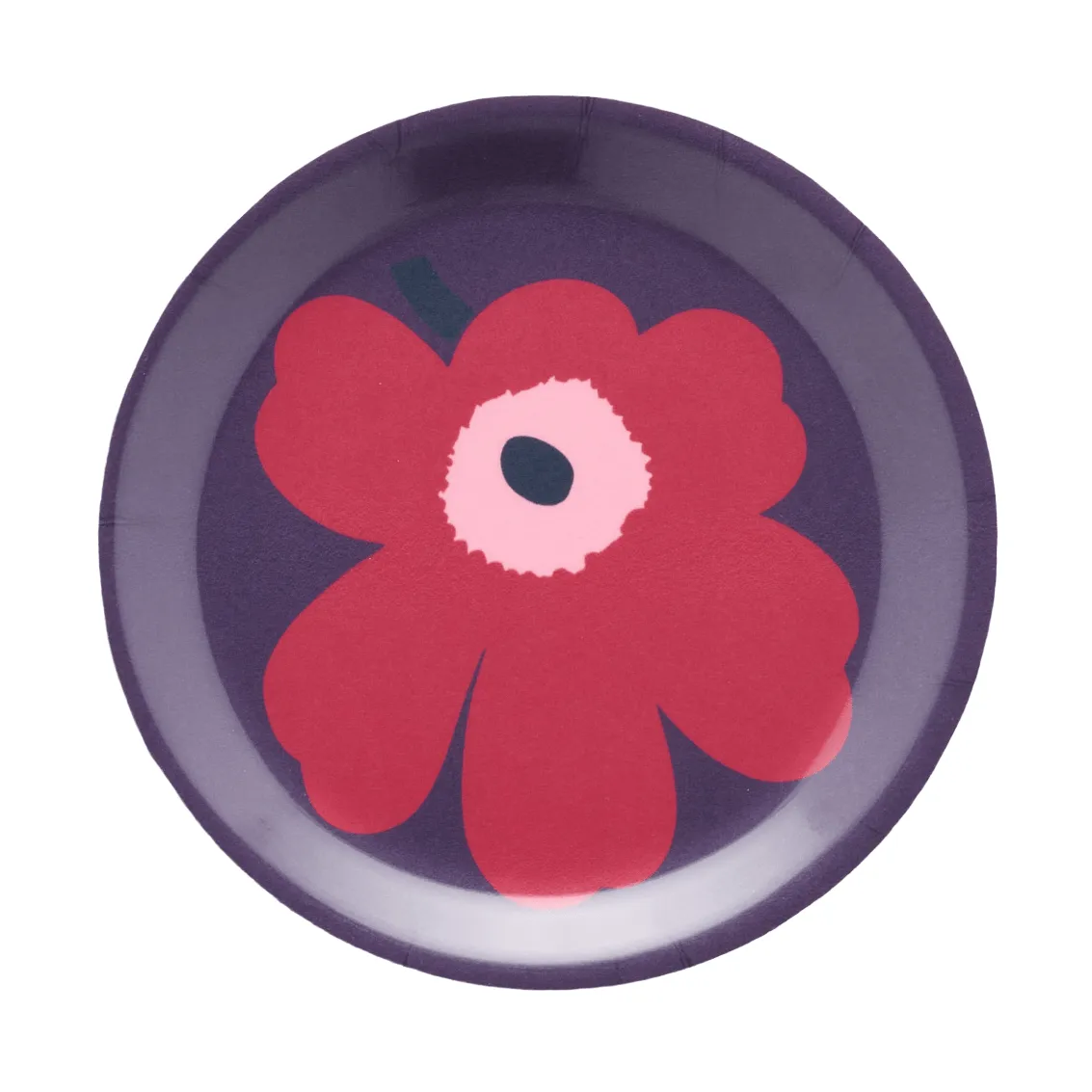 Σουβέρ Unikko, Plum-cranberry-rose, Ø11 εκ. Marimekko