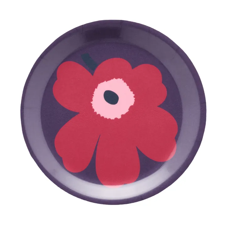 Σουβέρ Unikko - Plum-cranberry-rose, Ø11 εκ. - Marimekko