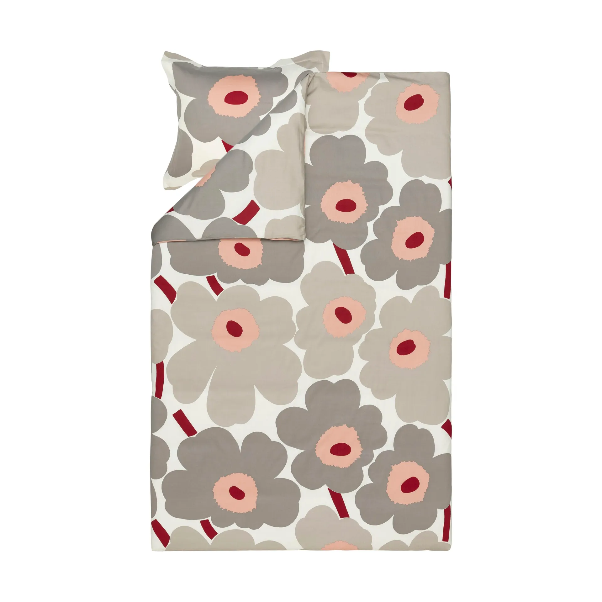 Unikko shape πιάτο 19 εκ., Off white-warm grey-pink Marimekko