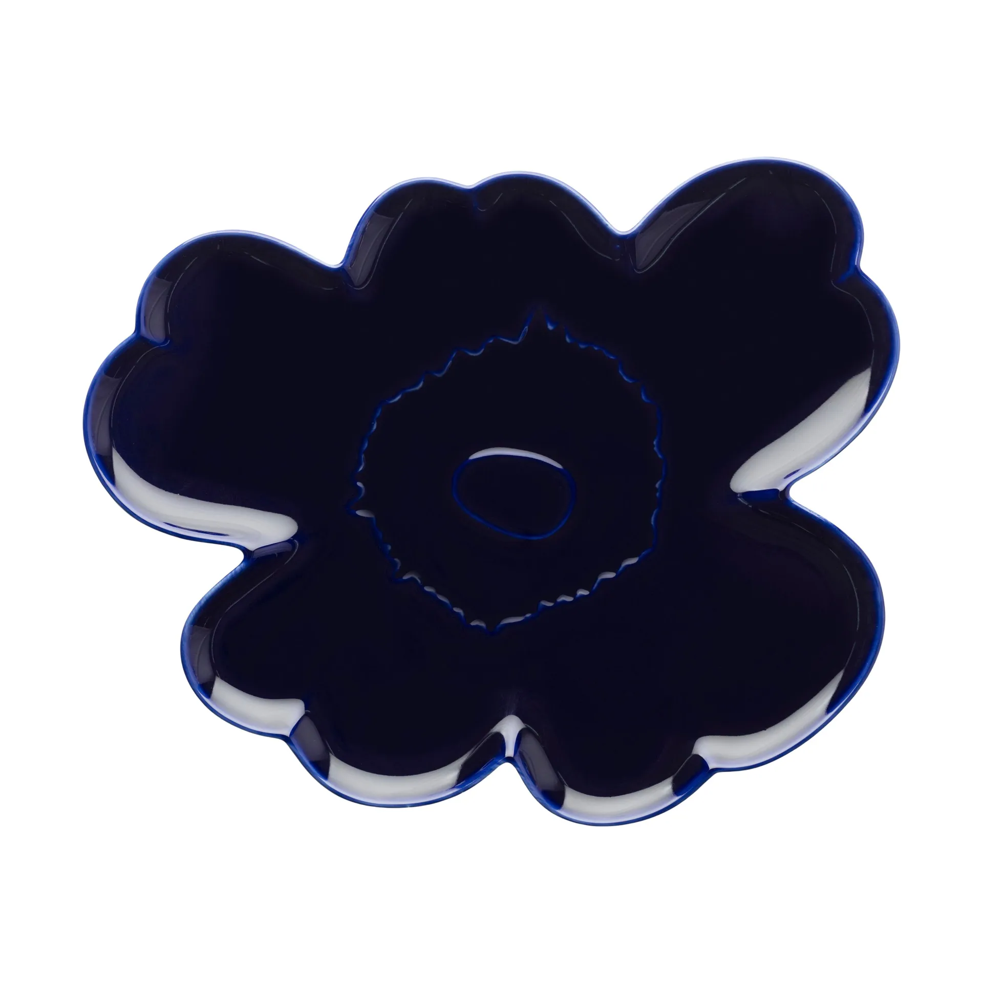 Πιατάκι Unikko Shape 32 cm, Blue Marimekko