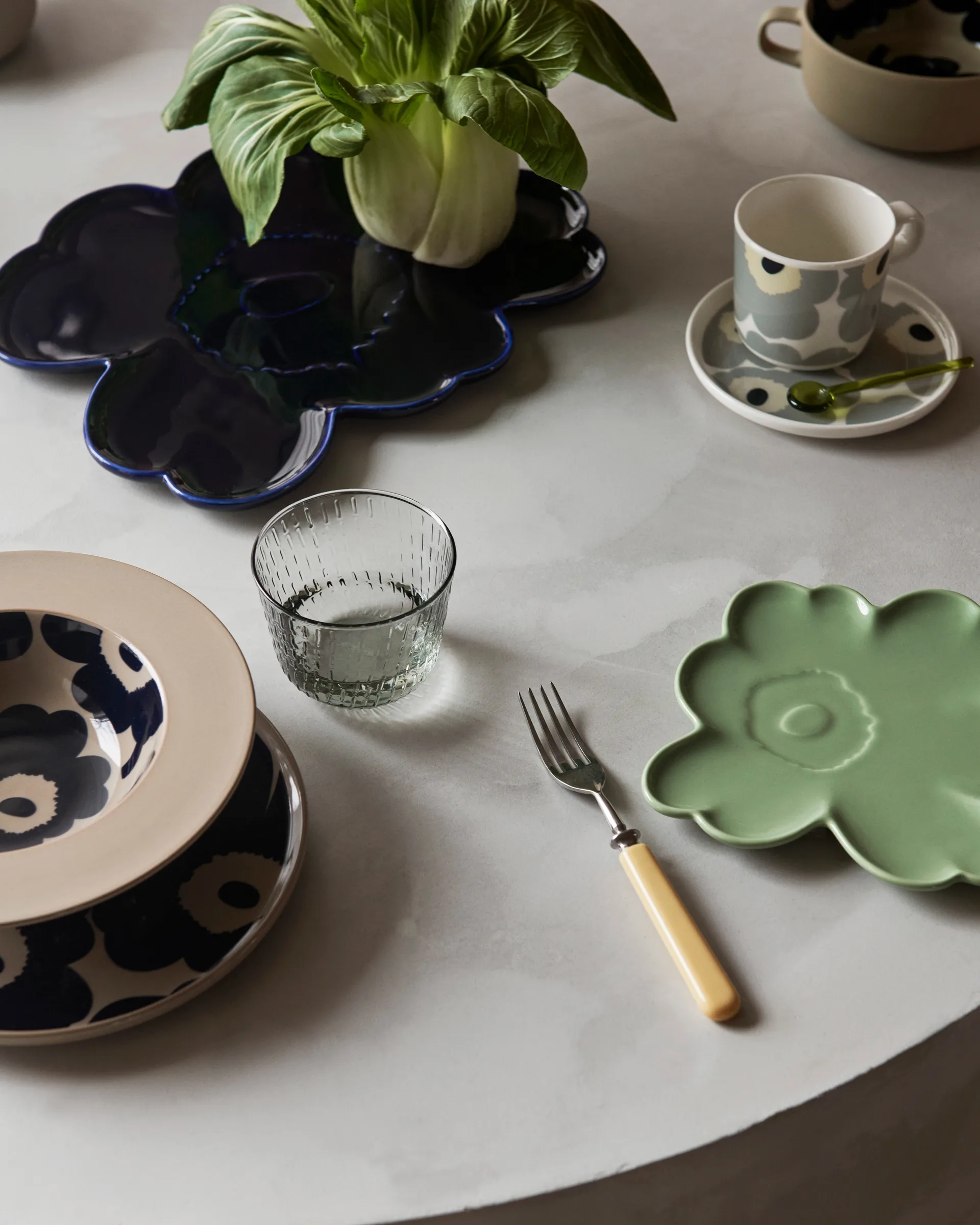 Πιατάκι Unikko Shape 32 cm, Blue Marimekko