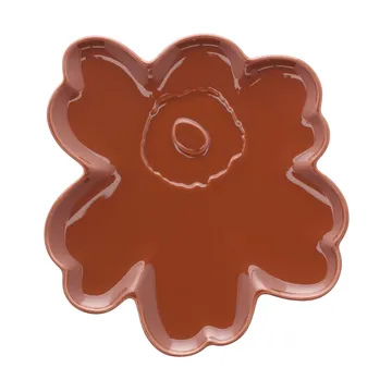 Unikko shape πιάτο - Chestnut - Marimekko