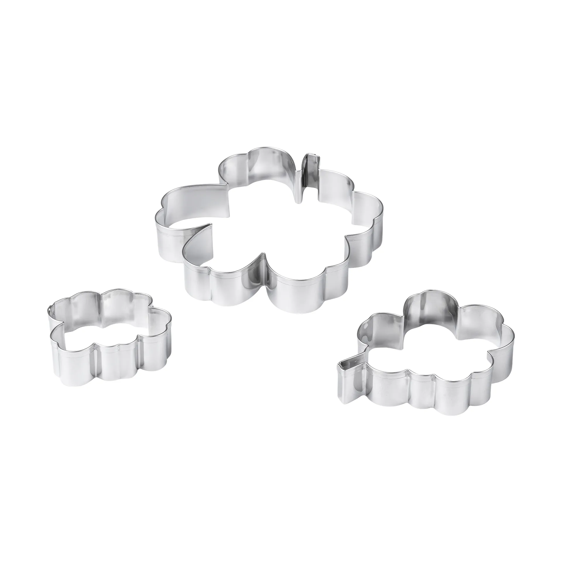 Unikko κουπ πατ για κέικ, Stainless steel, 3 τεμάχια Marimekko