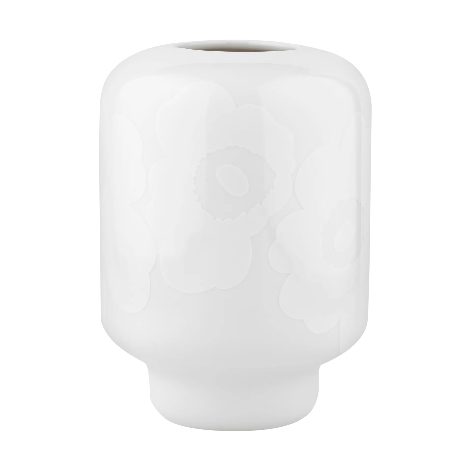 Unikko vas κεραμικό 18 εκ., White Marimekko