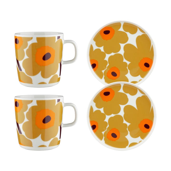 Σετ πρωινού Unikko - Μπεζ - Marimekko
