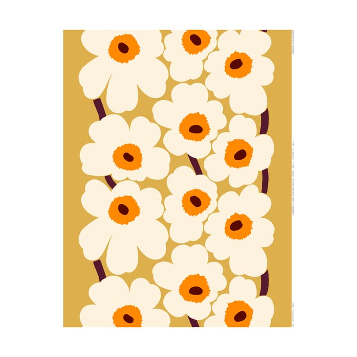 Unikko ύφασμα - Μπεζ - Marimekko