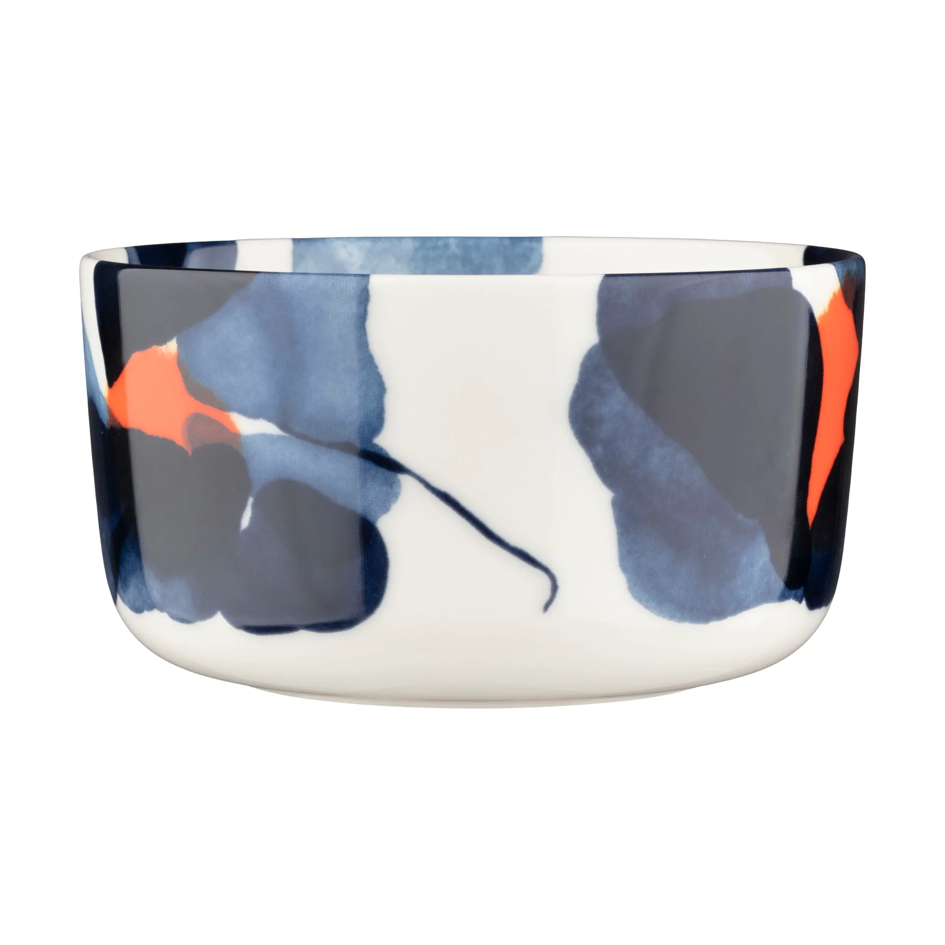 Μπολ Valssi 5 dl, White-dark blue-orange Marimekko
