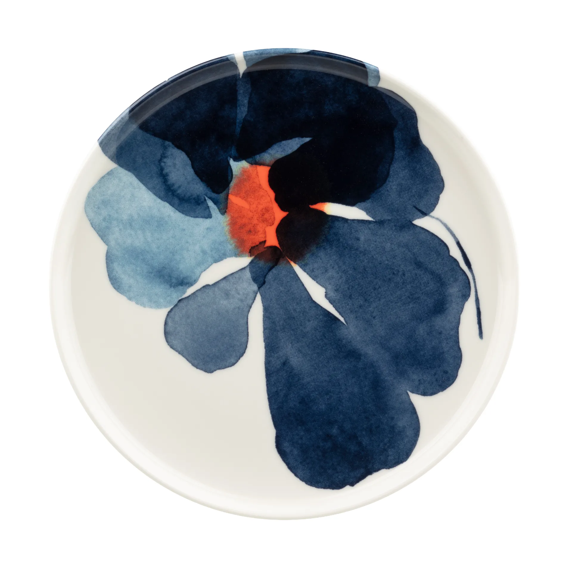 Πιάτο Valssi, White-blue-orange Marimekko