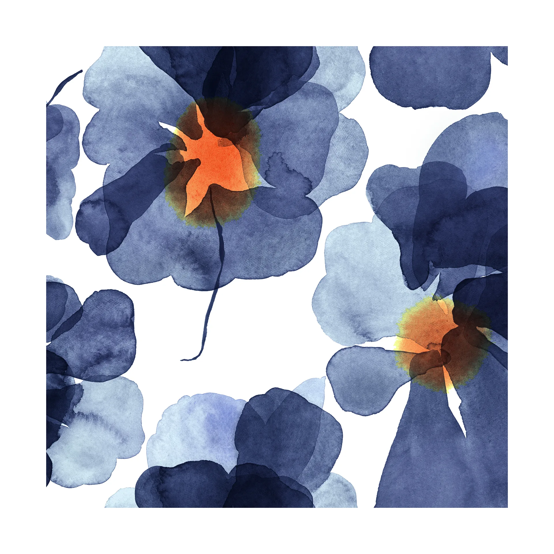 Valsso χαρτοπετσέτα 33x33 cm 20-πακέτο, Blue  Marimekko