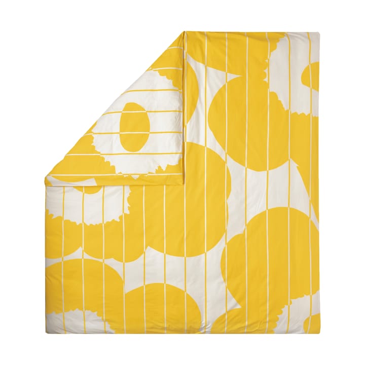 Vesi Unikko παπλωματοθήκη 220x240 cm - Spring yellow-ecru - Marimekko