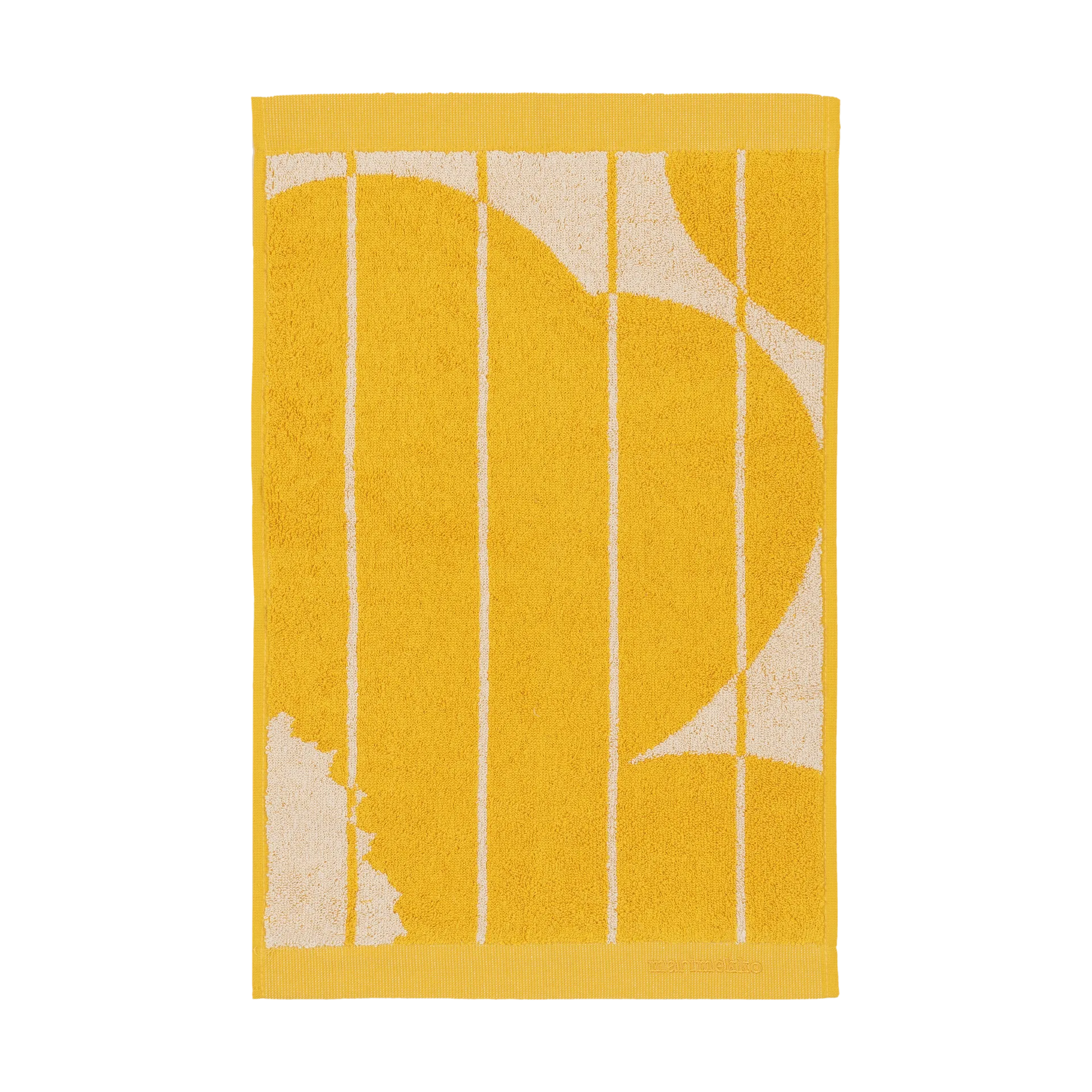 Vesi Unikko πετσέτα επισκέπτη 30x50 cm, Spring yellow-ecru Marimekko