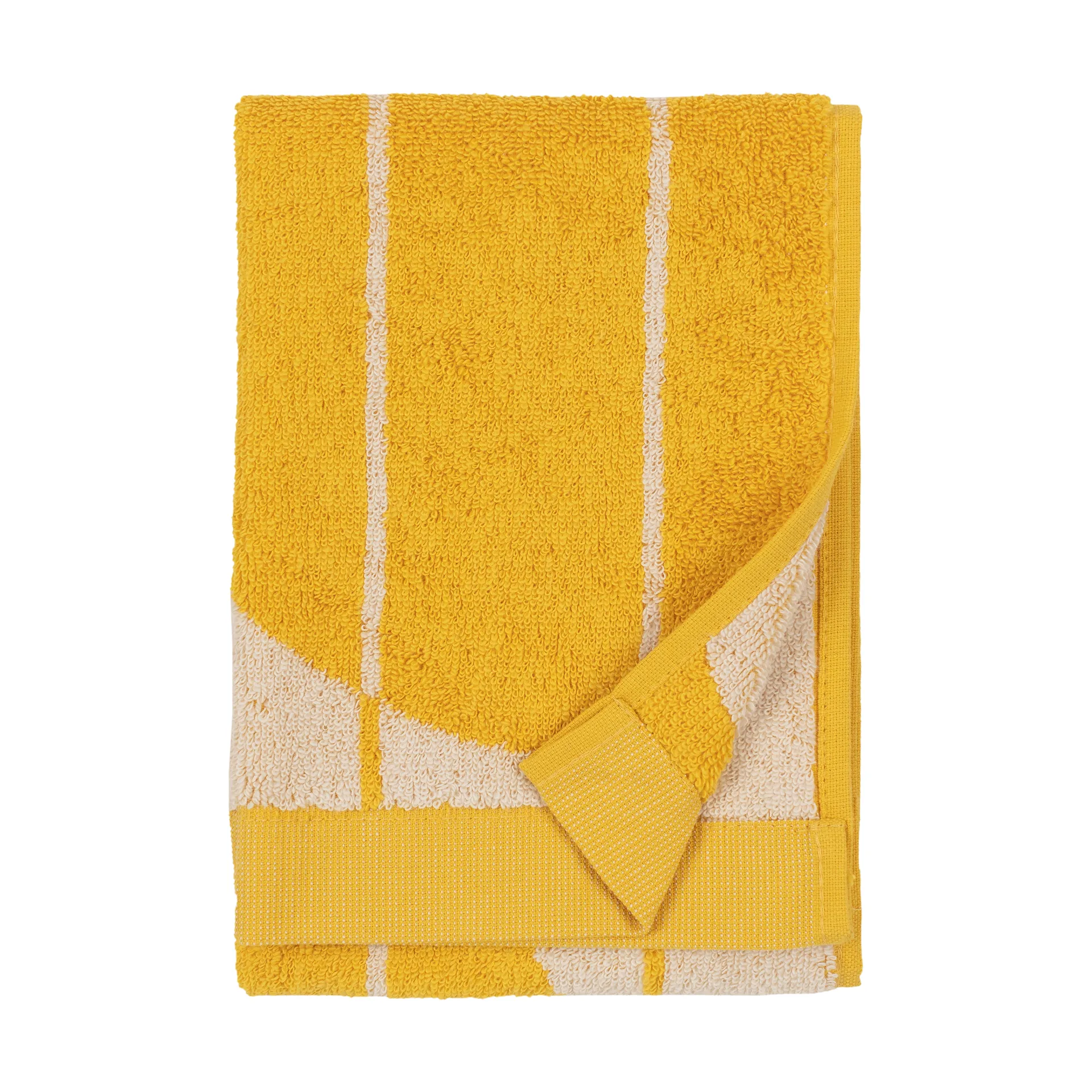 Vesi Unikko πετσέτα επισκέπτη 30x50 cm, Spring yellow-ecru Marimekko