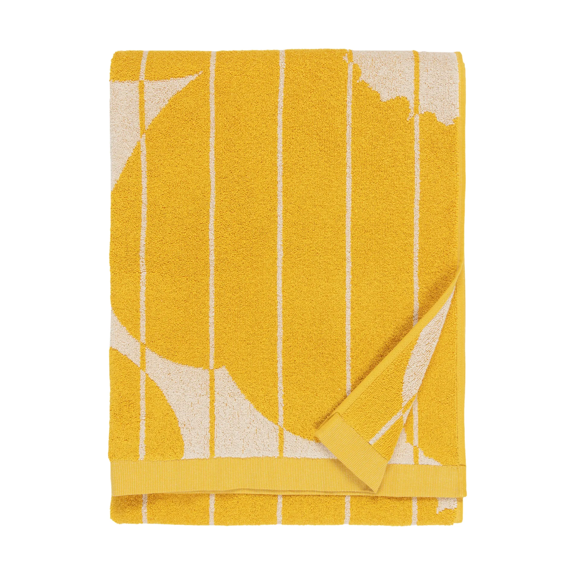 Vesi Unikko πετσέτα μπάνιου 70x150 cm, Spring yellow-ecru Marimekko